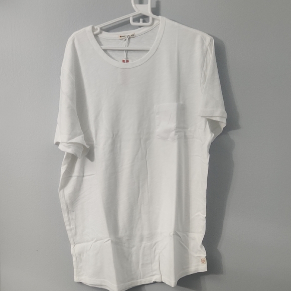 Marine Layer Other - Marine Layer White Short Sleeve Tee